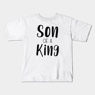 Father and Son | Son of a King Kids T-Shirt